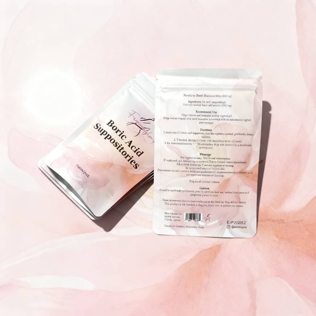 BORIC ACID SUPPOSITORIES 15's | Vaginal Support & pH Balance