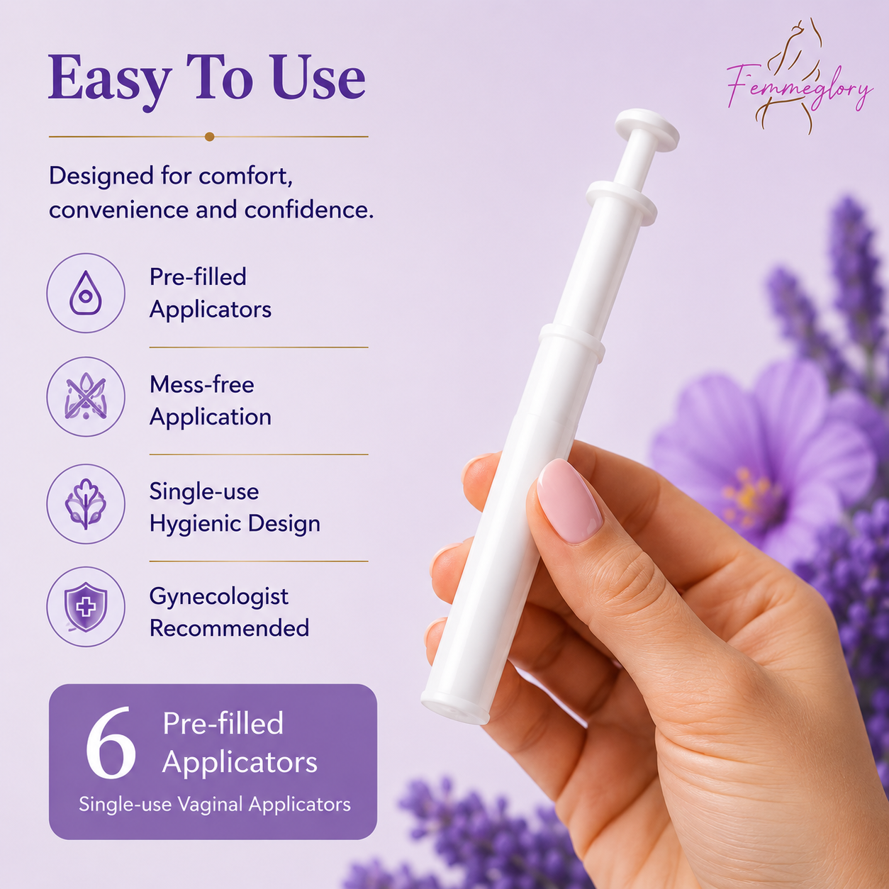 FemmeGlory Boric Acid Feminine Gel