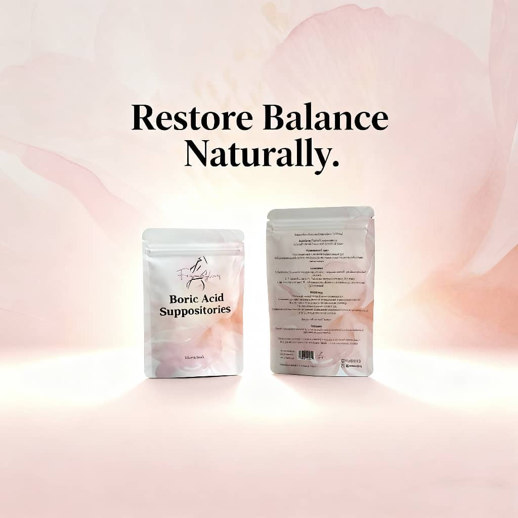 BORIC ACID SUPPOSITORIES 15's | Vaginal Support & pH Balance