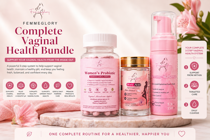 FemmeGlory Complete Vaginal Health Bundle
