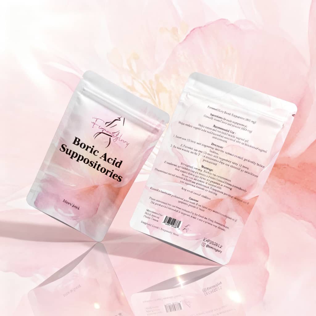 BORIC ACID SUPPOSITORIES 15's | Vaginal Support & pH Balance
