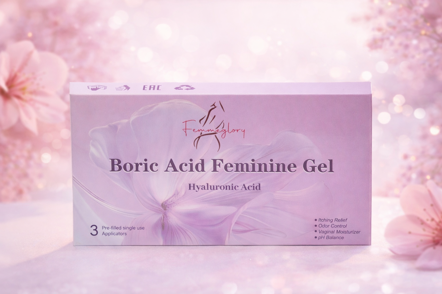 FemmeGlory Boric Acid Feminine Gel
