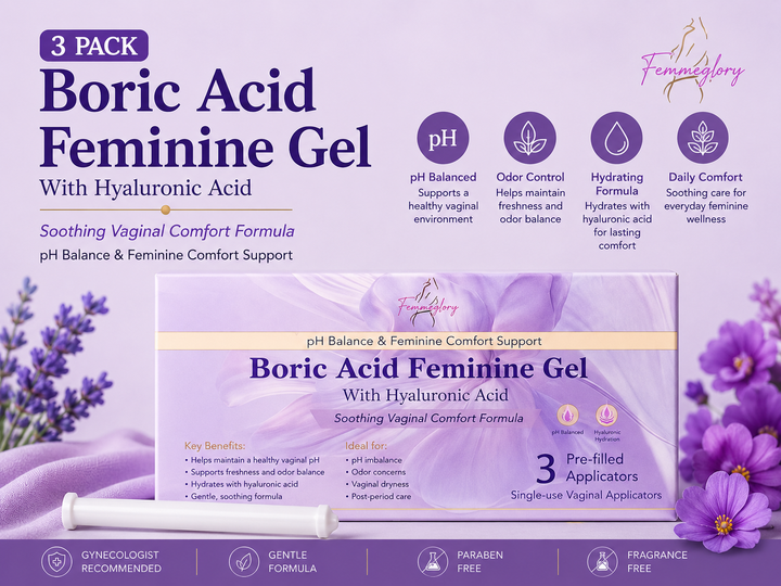 FemmeGlory Boric Acid Feminine Gel